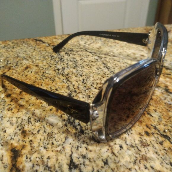 Jessica Simpson Oversized Sunglasses Black, Chrome J5234 OX - IOJSOP0927-R - Picture 5 of 10